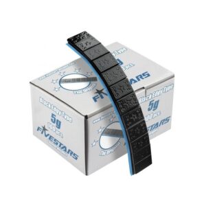 Liimitav valuvelje tasakaal 5g must (Ribal 12tk, 100riba pakis) 01-02-45